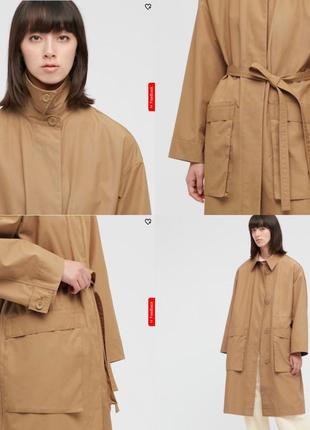 Тренч uniqlo (sale до 25.07!) 5