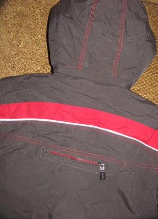 Тёплая куртка-пуховик для мальчика htrang польша со съёмной жилеткой8 фото