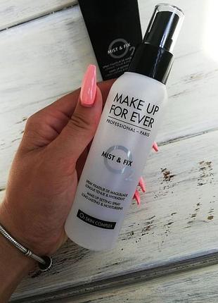 Спрей-фиксатор макияжа make up for ever mist& fix