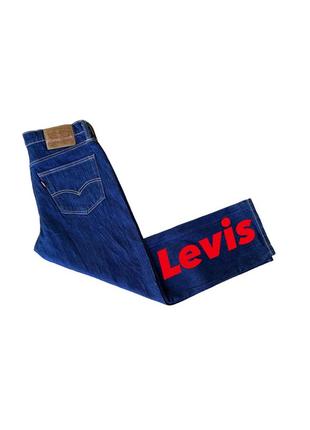 Идеально темно синие джинсы levi’s 541 white oak denim w32 l301 фото