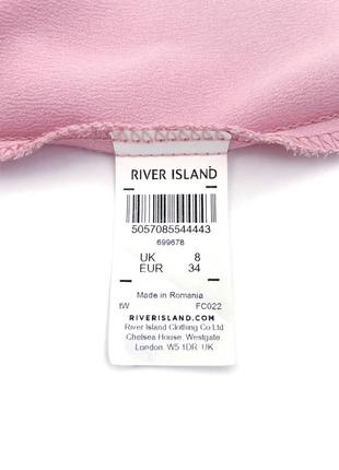 Стильный топ river island с завязками на плечах, xs8 фото