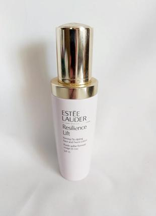 Estee lauder resilience lift укріплючий моделюючий лосьон для обличчя і шиї