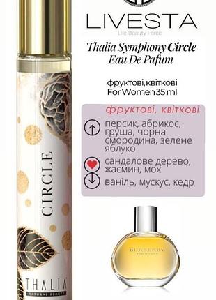 Женская парфюмерная вода circle thalia, 35 мл (burberry - classic woman)