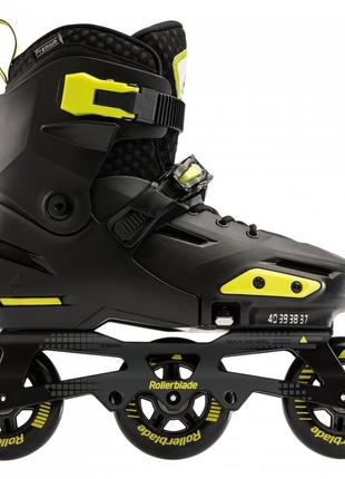 Ролики rollerblade apex black lime 2024 (29-32)