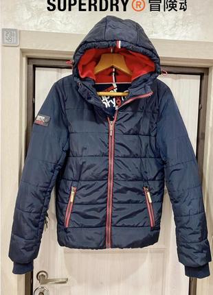 Куртка superdry men's polar sports puffer jacket m оригинал