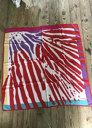 Платок шелк винтаж