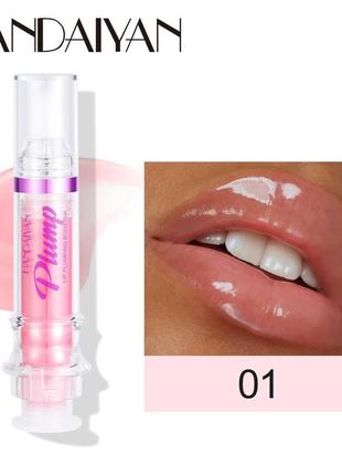 Блиск-плампер для збільшення губ handaiyan lip plumping booster (№01), 5 мл