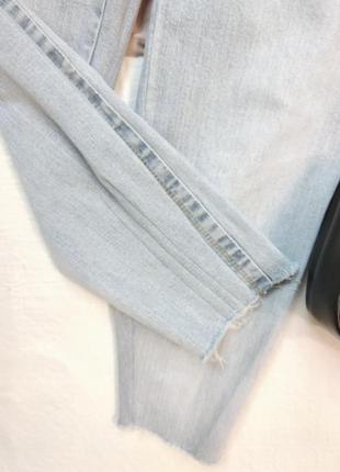 Фирменные голубые джинсы размер s-m4 фото