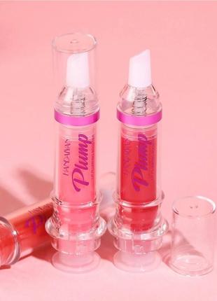 Блиск-плампер для збільшення губ handaiyan lip plumping booster (№02), 5 мл4 фото