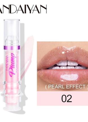 Блиск-плампер для збільшення губ handaiyan lip plumping booster (№02), 5 мл