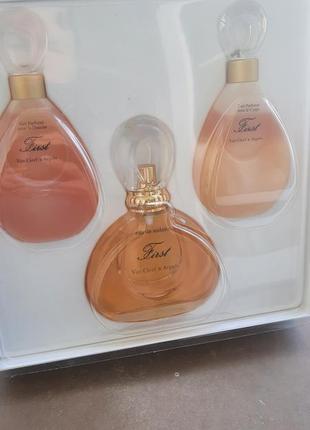 Женственный элегантный цветочно альдегидный парфюм first van cleef set 50 ml edt винтаж10 фото