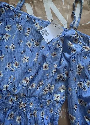Сукня h&m блакитна 3