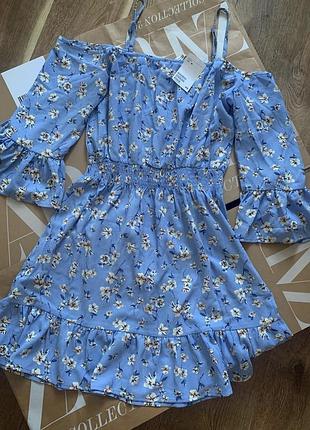 Сукня h&m блакитна 4