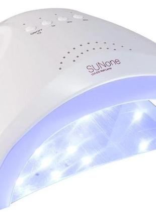 Гібридна лампа для сушіння нігтів uv/led sun one 48w