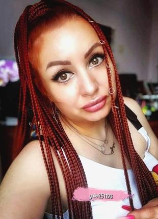 Афрорезинка накладний хвіст афрокоси на резинці резинка з косичками