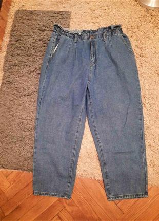 Модные джинсы мом plus size, р.52-564 фото