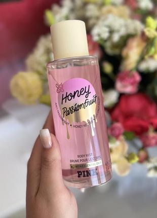 Спрей парфюмированный victoria’s secret pink honey passionfruit оригинал