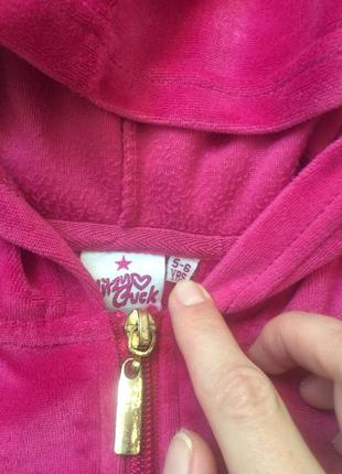 Кофта на замку велюр 3