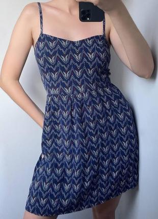 Женское летнее сарафановое платье из вискозы в новом состоянии h&amp;m divided1 фото