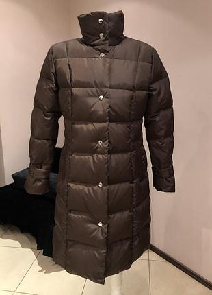 Пуховое пальто пуховик bogner. оригинал.до -30с. размер м