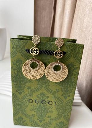 Серьги gucci4 фото