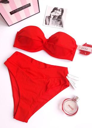Купальник бандо пушап victoria's secret вікторія сікрет оригінал