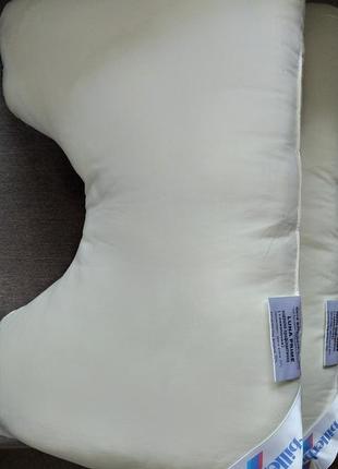 Ортопедичні подушки billerbeck лана + наволочка 2 шт