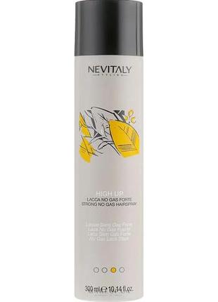 Лак для волосся без газу сильної фіксаціі nevitaly styling strong no gas hair spray, 300 мл