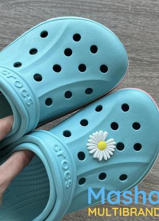 Баябэнд крокс голубые женские оригинал, crocs bayaband6 фото