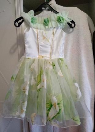 Бальное, нарядное, праздничное платье для девочки.