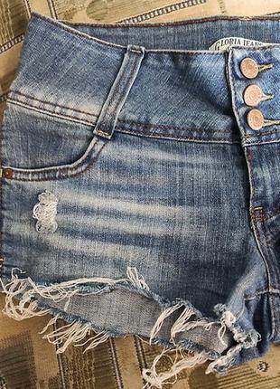 Шорты. джинсовые. "gloria jeans". размер - 44.4 фото
