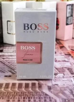 💫аромат белой рубашки💫boss femme 58 мл женский парфюм