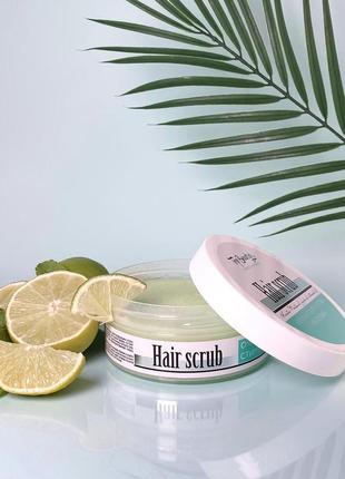 Скраб-пілінг для шкіри голови ментоловий top beauty hair scrub 250 мл 🔥🔥🔥супер новинка!!!