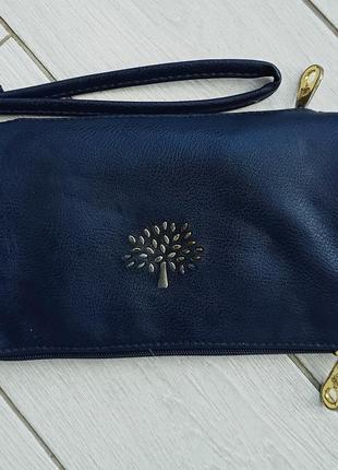 Шкіряний клатч mulberry