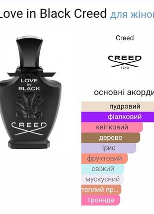 Creed love in black7 фото