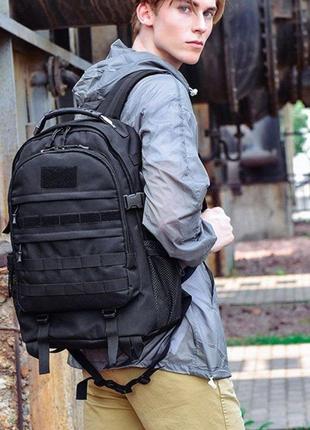 Рюкзак тактический на 40л штурмовой туристический с системой molle1 фото