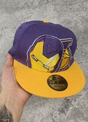 Кепка la lakers x iron man