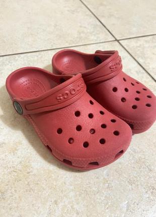 Крокси crocs дитячі оригінал1 фото