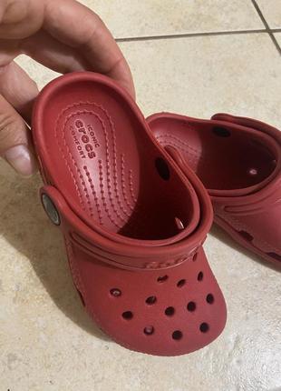 Крокси crocs дитячі оригінал3 фото