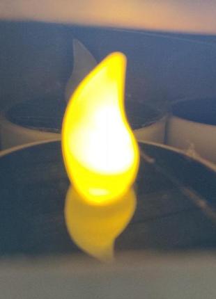Б/у світлодіодні свічки на сонячних батареях1 фото