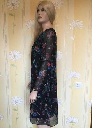 Плаття сукня в квіти george розмір 14/164 фото