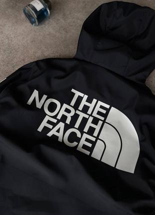 Мужская плащевка the north face dark blue.4 фото