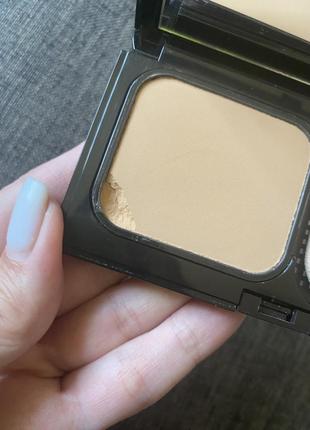 Shiseido прозрачная матирующая компактная пудра sheer matifying compact без коробки № i60, оригинал.2 фото