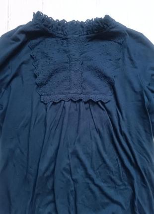 Розкішна жіноча блуза з бродері від tchibo, розмір наш 44-46 36/38 євро ,нова, нюанс6 фото