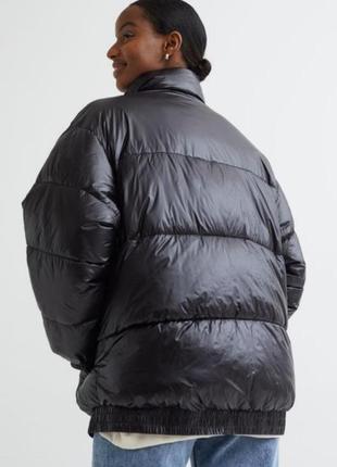 Стеганая куртка h&m стильная зимняякуртка паффер.3 фото