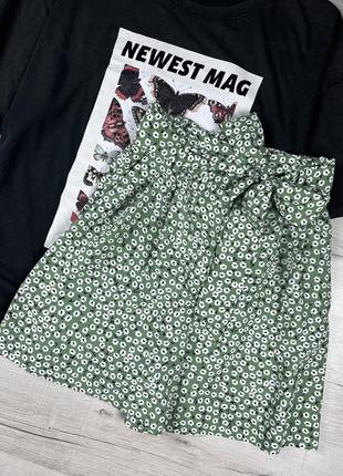 Шорты в цветочный принт h&m