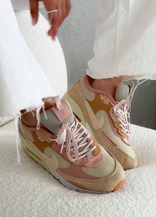 Кросівки nike air max 90 future beige9 фото