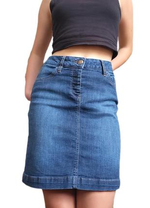 Винтажная юбка джинсовая esprit1 фото