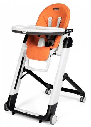 Стульчик для кормления peg-perego siesta follow me wonder orange