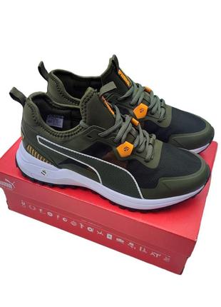 Мужские кроссовки puma optifit khaki хаки3 фото